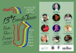 O workshop, que será realizado entre os dias 21 e 22 de maio, em Cubatão, inclui oficinas de sopro, madeiras, percussão, regência e coreografia