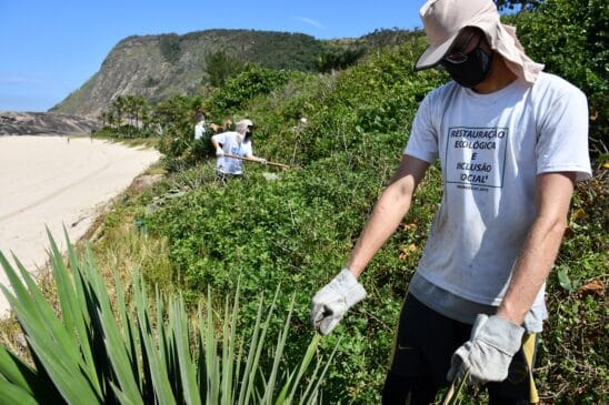 Niterói também iniciou um projeto de restauração de áreas verdes