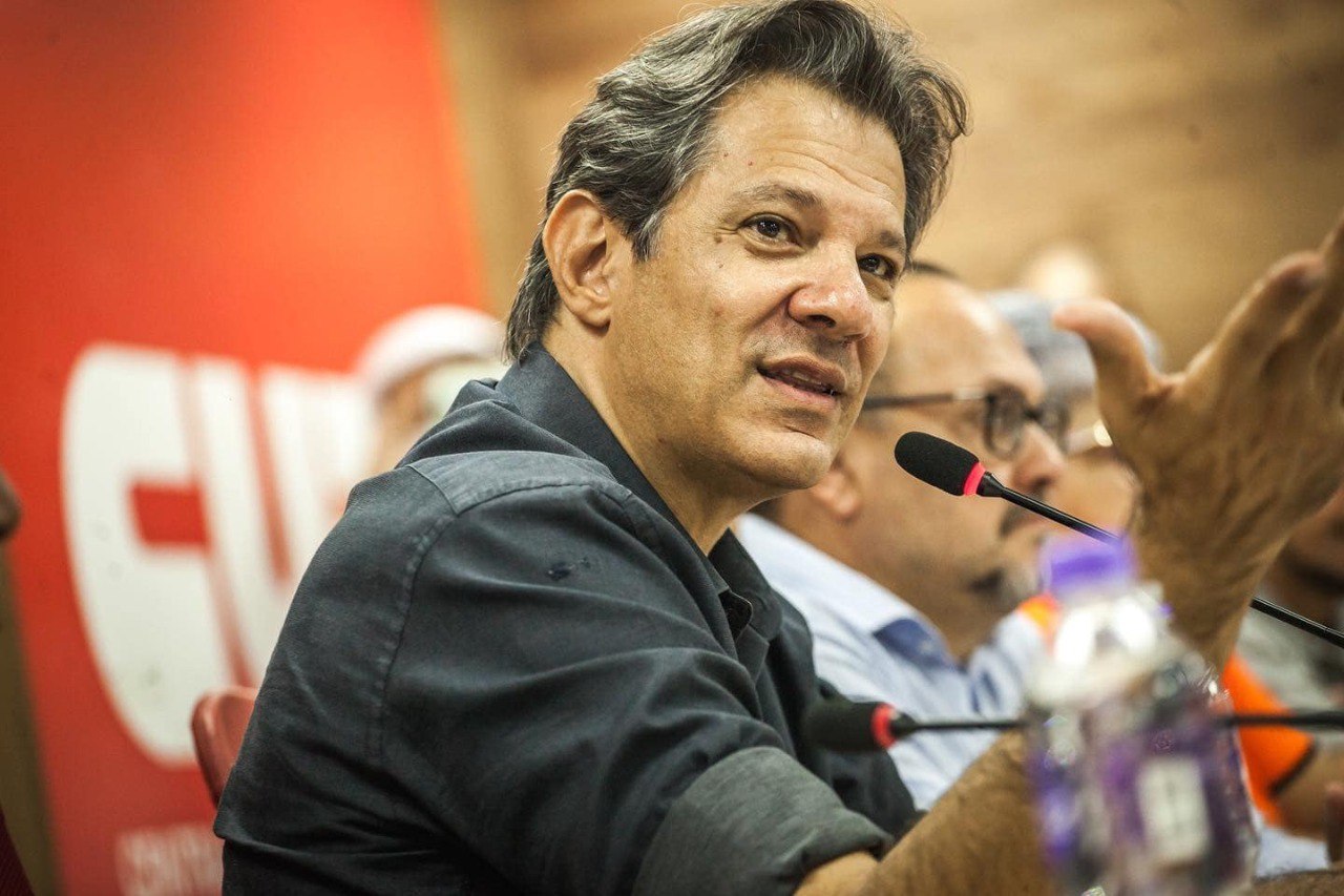 Fernando Haddad, pré-candidato ao Governo de São Paulo pelo PT
