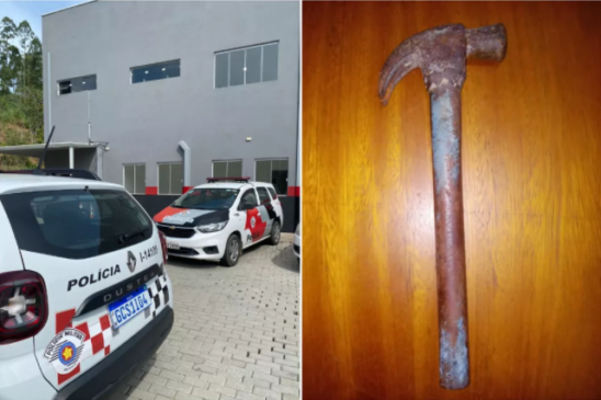 Mulher é agredida com martelo na cabeça pelo marido