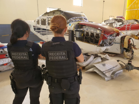 As aeronaves apreendidas foram importadas sem a certificação de aeronavegabilidade para exportação do país de origem