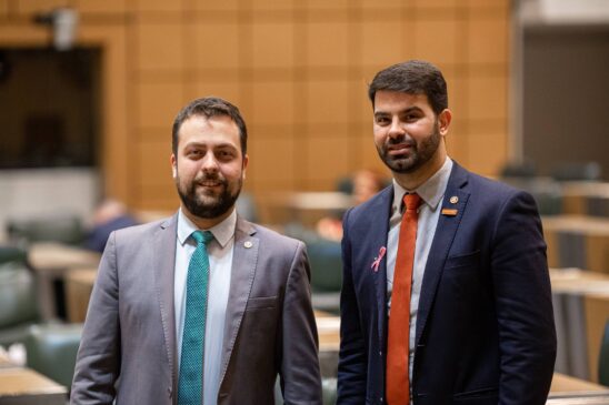 Ricardo Mellão e Sérgio Victor são deputados estaduais do Novo em SP