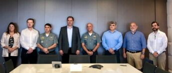 Nesta sexta (1&ordm;), o SOPESP teve uma manhã especial com a visita do Comandante do 8&ordm; Distrito Naval, Almirante Guilherme da Silva Costa e do Capitão dos Portos, Capitão de Mar e Guerra, R