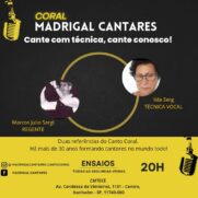 Madrigal Cantares procura novos talentos da música em Itanhaém