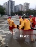 Corpo de homem é encontrado boiando em praia de Santos