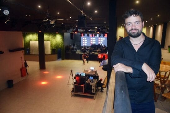 Daniel Lobo Azevedo começou a trabalhar com eventos quando tinha 16 anos