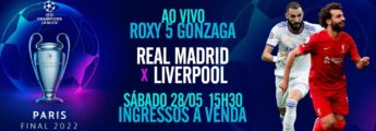 Cine Roxy, em Santos, exibe final da Champions League neste sábado