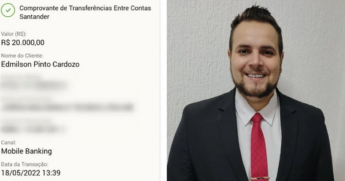 Após receber um pix de R$ 20 mil por engano, advogado de Guarujá procura dono e devolve dinheiro 