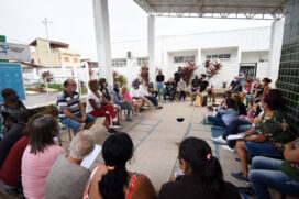 Rodas de terapia comunitária são retomadas em Praia Grande