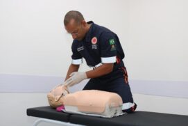Samu inscreve para curso de primeiros socorros em morro de Santos