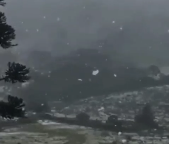 Neve em Urupema, SC