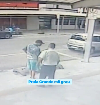 Gerente da drogaria entrou em uma luta corporal com o indivíduo