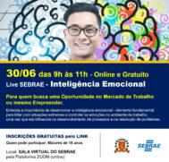 Live gratuita ensinará santistas a controlar a inteligência emocional para o trabalho