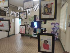 Centenário da Semana de Arte Moderna é tema de exposição em escola de Santos