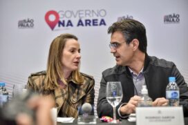 Obras foram anunciadas pelo governador Rodrigo Garcia e a primeira-dama Luciana Garcia em visita à região