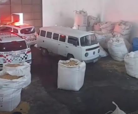 Carga avaliada em mais de R$ 80 mil é recuperada pela Polícia Militar, em São Vicente