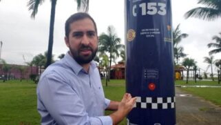 Em uma conversa com o Diário do Litoral na frente de um desses totens, Amado deu mais detalhes de como essa tecnologia funciona e o que espera com ela