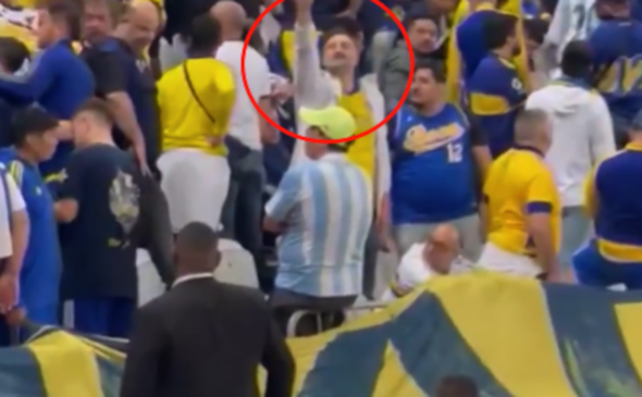 Torcedor do Boca Júniors reproduzem ato nazista