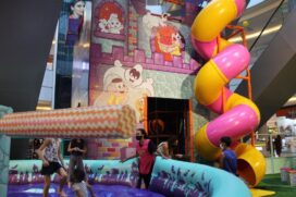 Castelo do Terrir nas férias do Shopping Parque Balneário