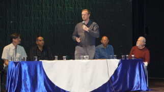 Visita do secretário nacional de pesca e aquicultura, Jairo Gund