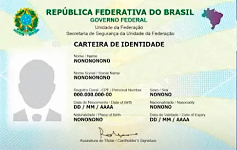 Nova carteira de identidade