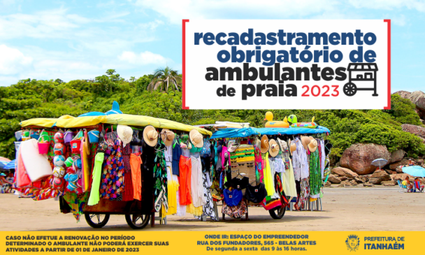 Recadastramento de ambulante