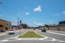 Avenida do Trabalhador, em Praia Grande