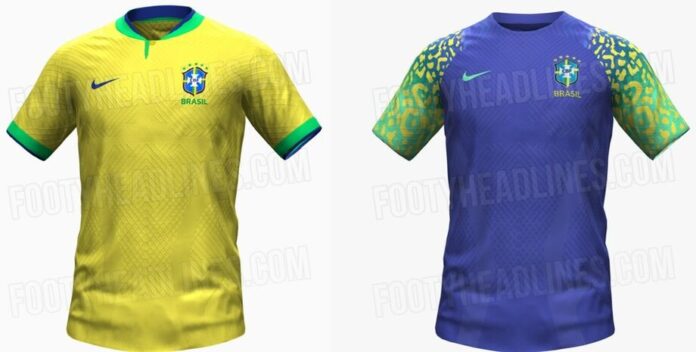 Vazaram as prováveis camisas do Brasil para a Copa do Mundo; veja