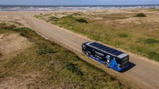 No mutirão em Santos, previsto para se iniciar às 9hs na praia do Boqueirão, teremos a presença do ônibus ao lado da Concha Acústica
