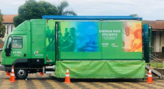 A ação é itinerante e o caminhão da concessionária irá percorrer os principais bairros da cidade