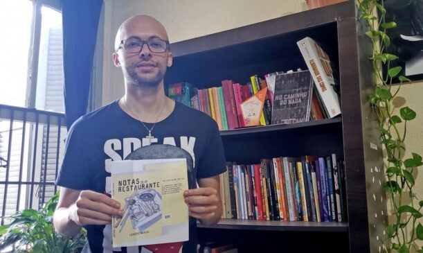 Lançado de forma independente, 'Notas de um Restaurante' não é o primeiro livro de Leandro Marçal