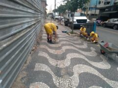 Mais de 600 ruas santistas receberam serviços