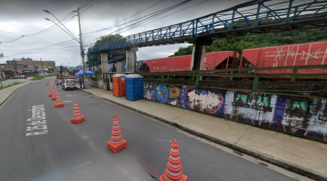 Rua 25 de Dezembro, em Cubatão