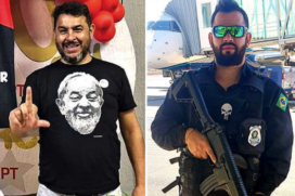 O guarda municipal Marcelo Aloizio de Arruda, de 50 anos, e o policial penal bolsonarista Jorge Guaranho