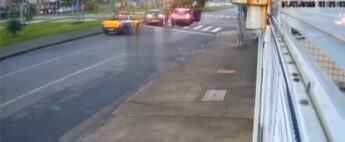 Criminosos perseguem carro e atiram em homem no bairro Campo Grande, em Santos