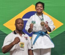 Luiza, de 15 anos, é uma das esperanças brasileiras para os próximos jogos olímpicos