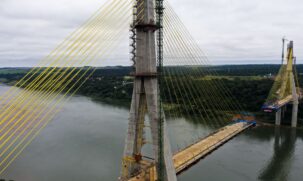 A obra começou em 2019, em uma parceria entre a Itaipu Binacional, comandada por Brasil e Paraguai