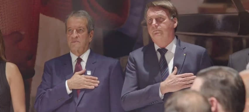 Valdemar Costa Neto e Bolsonaro