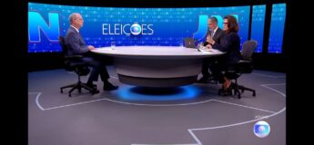 Ciro Gomes em entrevista no JN