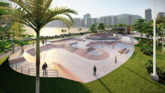 Skatepark terá área de 2 mil m²
