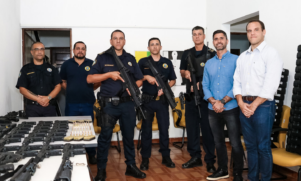 A Prefeitura de Itanhaém, por meio da Secretaria de Trânsito e Segurança adquiriu 37 novas armas