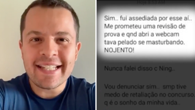 Marcos Scalercio, segundo denúncias, usava as redes sociais para assediar as vítimas