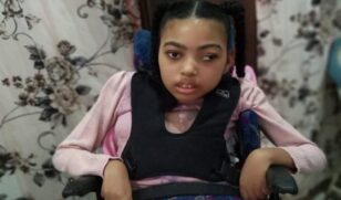 A adolescente Geisana da Paixão Santos, de 13 anos