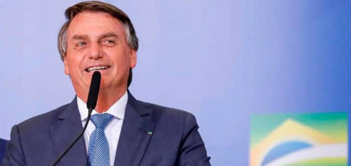 O candidato à reeleição presidencial, Jair Bolsonaro