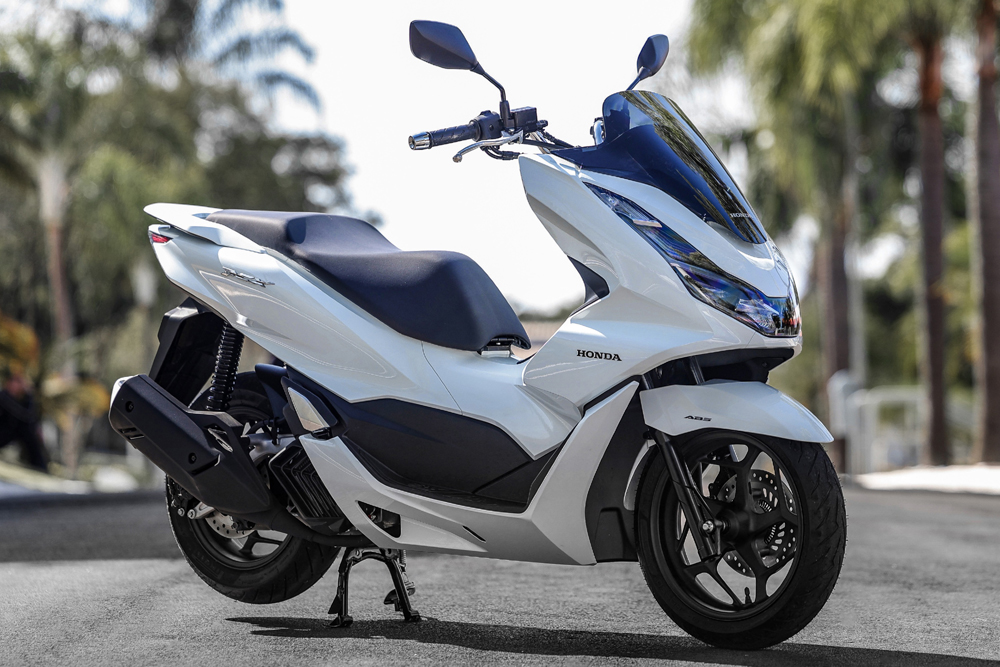 A scooter da Honda está disponível em três versões
