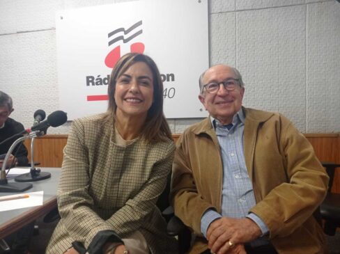 Soraya Thronicke ao lado de Marcos Cintra, seu candidato a vice