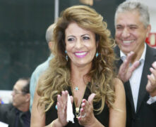 Edna Suman, primeira-dama de Guarujá