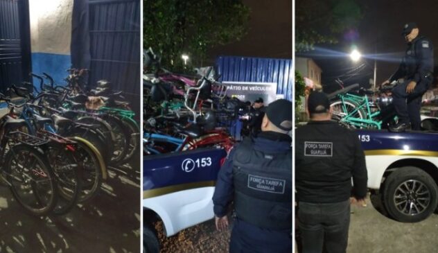 A partir da chegada das viaturas, a aglomeração foi dispersada