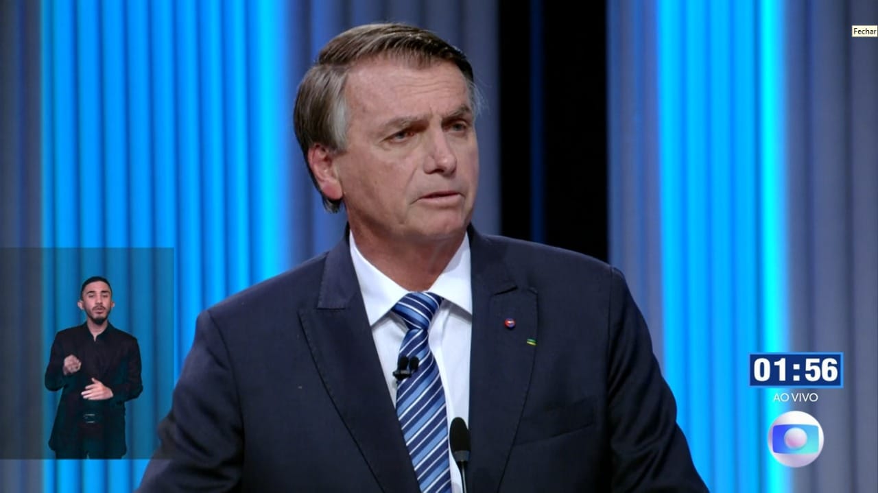 Bolsonaro em debate na Globo