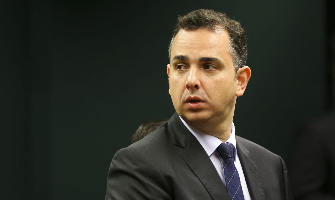 O presidente do Senado, Rodrigo Pacheco